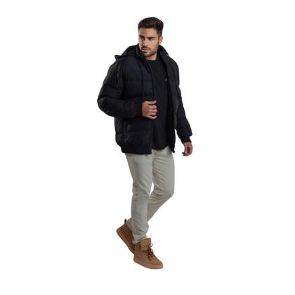 Imagem de Jaqueta Masculina Forrada Impermeável Peluciada Frio Intenso P/ Neve