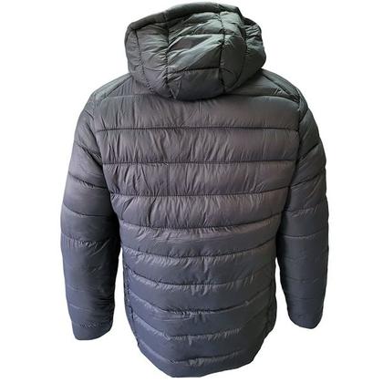 Imagem de Jaqueta Masculina Puffer Bolsos e Capuz Removível Broken Rules