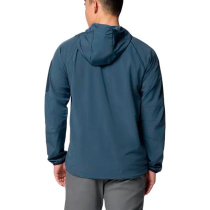 Imagem de Jaqueta Masculina Tall Heights Softshell com Capuz Azul - Columbia