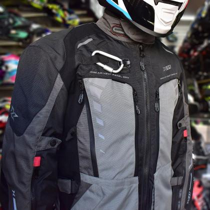 Jaqueta Masculina X11 Expedition Cinza Big Trail Impermeável