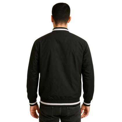 Imagem de Jaqueta Masculino Casaco Corinthians Bomber Oficial Preto SPR