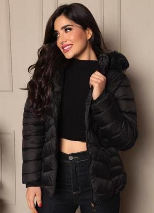 Imagem de Jaqueta Metalassê Feminina Puffer Bobojaco Peluciada