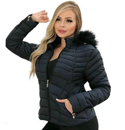 Imagem de Jaqueta Metalassê Feminina Puffer Bobojaco Peluciada