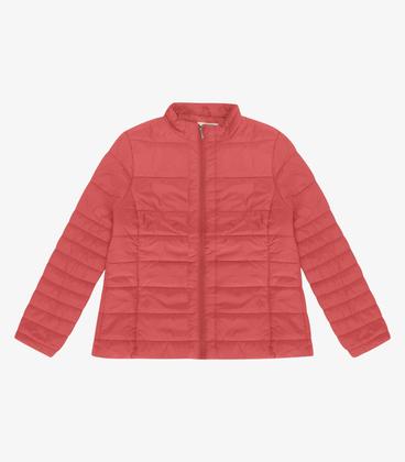 Imagem de Jaqueta Microfibra Feminina Plus Size Secret Glam Laranja