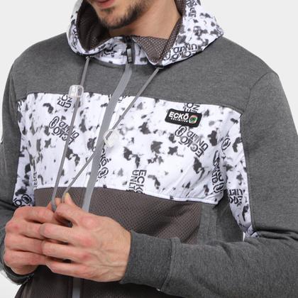 Imagem de Jaqueta Moletom Ecko Unltd Estampada com Capuz Masculina