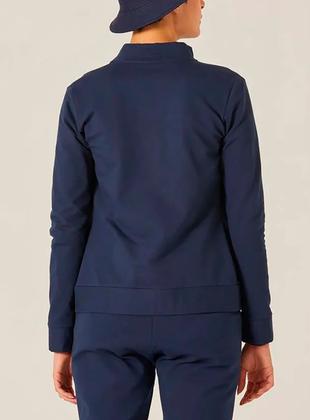 Imagem de Jaqueta Moletom Malwee 1000026298 Feminina Gola Alta Flanelada Algodão T. P/XGG