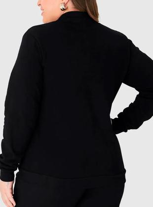 Imagem de Jaqueta Moletom Malwee 1000094141 Feminina Plus Size Flanelada T. G1/G3