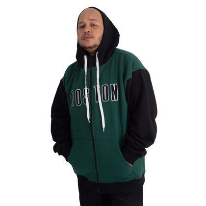Imagem de Jaqueta Moletom Masculina Plus Size M10 Dunk Boston