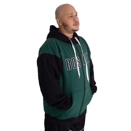 Imagem de Jaqueta Moletom Masculina Plus Size M10 Dunk Boston