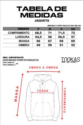 Imagem de Jaqueta Moletom Tookas C/ Capus Extreme