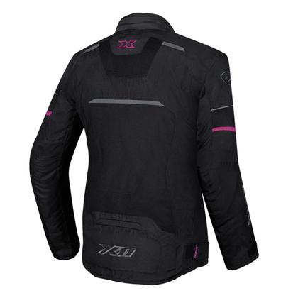 Imagem de Jaqueta Moto Motociclista X11 Breeze 2 Feminina Preto Rosa