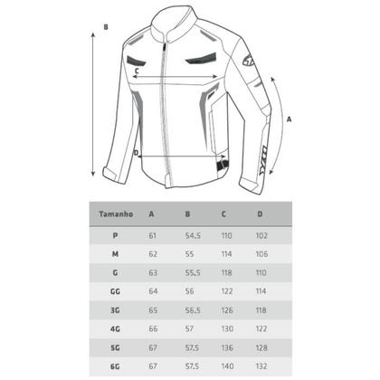 Imagem de Jaqueta Moto Motoqueiro Masculina X11 One Sport 100% Impermeável Com Proteção