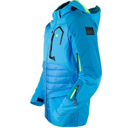 Imagem de Jaqueta Moto Texx Masculina Miame Impermeável Azul Verde