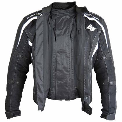 Imagem de Jaqueta Motociclista Black Wind 5 em 1 Racing Rabbit