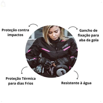 Imagem de Jaqueta Motociclista Feminina Guard 2 X11 Moto Com Proteção