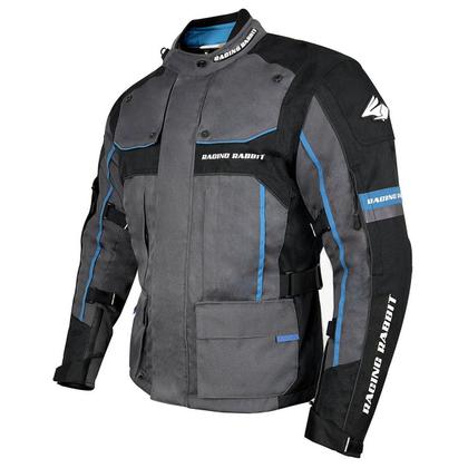 Imagem de Jaqueta Motociclista Parka - DAKAR PLUS - Racing Rabbit (Cinza)