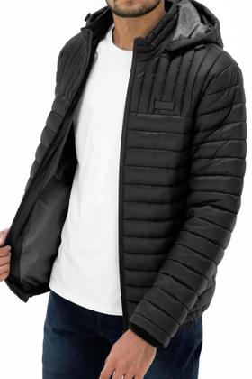 Imagem de Jaqueta Ogochi de Frio Casaco Slim Puffer Inverno Corta Vento Masculina Impermeável