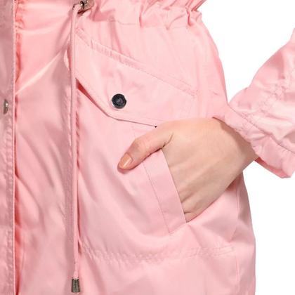 Imagem de Jaqueta Parka Feminina Facinelli by Mooncity Microfibra 690084 Rosa