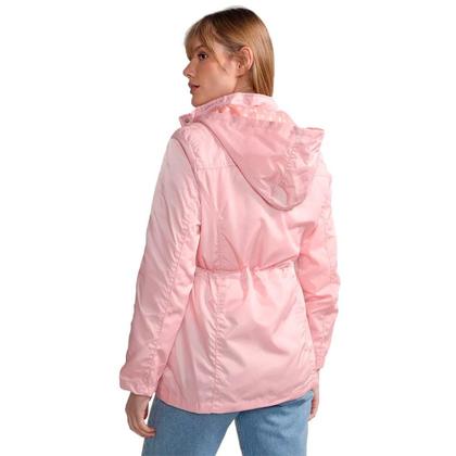 Imagem de Jaqueta Parka Feminina Facinelli by Mooncity Microfibra 690084 Rosa
