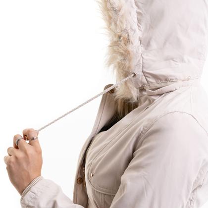 Imagem de Jaqueta Parka Feminina plusize Forrada Inverno severo