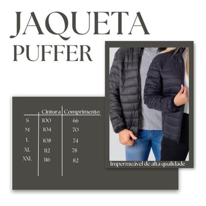 Imagem de Jaqueta Puffer Bobojaco Impermeável Blusa De Inverno