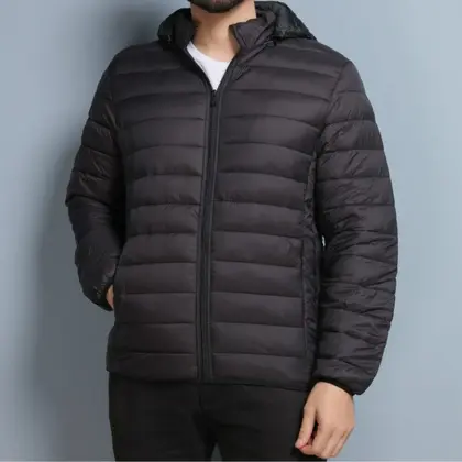Jaqueta Puffer Bobojaco Masculina Casaco Corta Vento Acolchoada