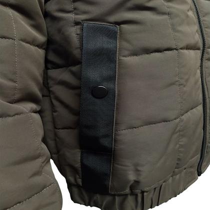 Imagem de Jaqueta Puffer Masculina Acolchoada Com Capuz Red Nose