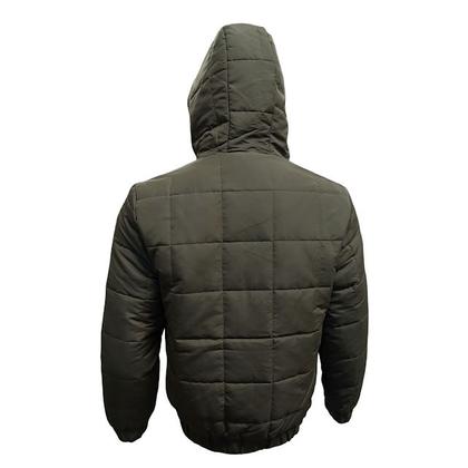 Imagem de Jaqueta Puffer Masculina Acolchoada Com Capuz Red Nose