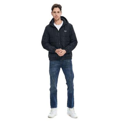 Imagem de Jaqueta Puffer Masculina Acolchoada Com Capuz Red Nose