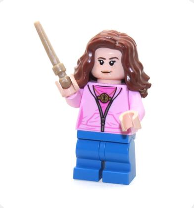 Imagem de Jaqueta rosa em minifigura LEGO Harry Potter Hermione Granger