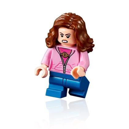 Imagem de Jaqueta rosa em minifigura LEGO Harry Potter Hermione Granger