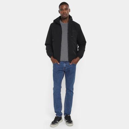 Imagem de Jaqueta Sarja Red Nose Capuz Masculina - Preto