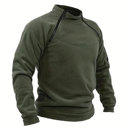 Imagem de Jaqueta Tática Militar Masculina De Fleece, Pullover Casual, Resistente Ao Vento, Moletom De Cor