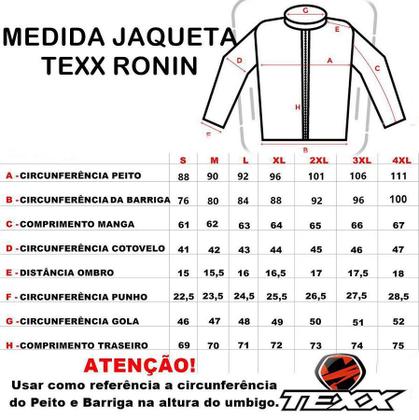 Imagem de Jaqueta Texx Impermeável Ronin Motoqueiro Original Texx