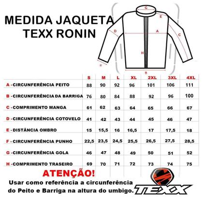 Imagem de Jaqueta Texx Impermeável Ronin Motoqueiro