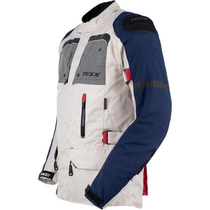 Imagem de Jaqueta Texx Masculino Armor Branco Azul Vermelho Cinza