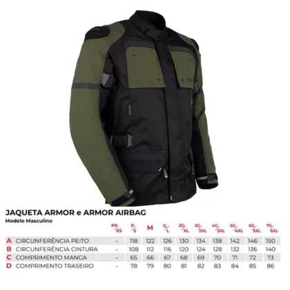 Imagem de Jaqueta Texx Masculino Armor Preto Verde Parca