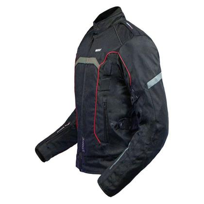 Imagem de Jaqueta Texx New Strike V2 Masculina Preta E Vermelha Xl