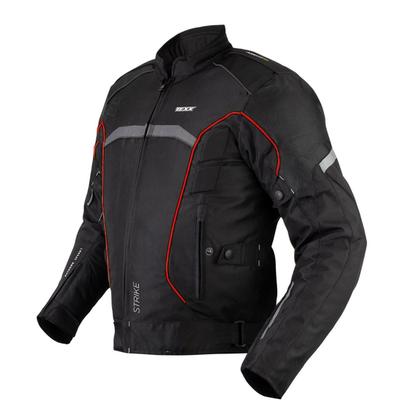 Imagem de Jaqueta Texx New Strike V2 Masculina - Preto/Vermelho