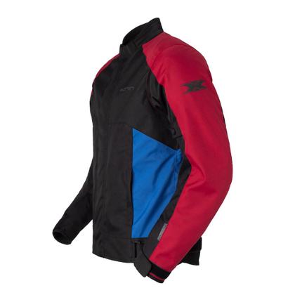 Imagem de Jaqueta Texx Ronin V2 Masculina Preta Vermelha Azul 2XL