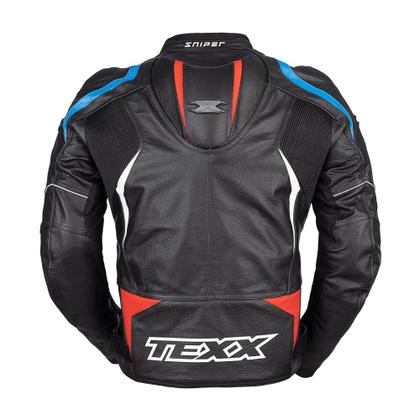 Imagem de Jaqueta Texx Sniper V3 Couro Lançamento Moto Motociclista -