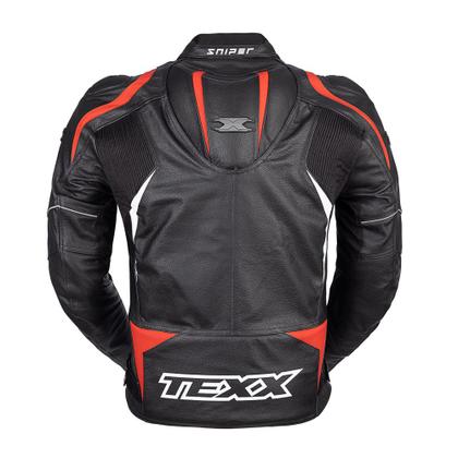 Imagem de Jaqueta Texx Sniper V3 Couro Lançamento Moto Motociclista -