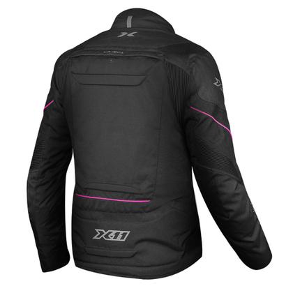 Imagem de Jaqueta X11 Iron 3 Feminina Impermeável Bolso Com MP3 System Motociclista