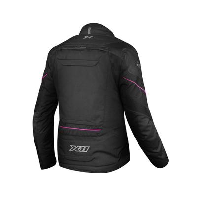 Imagem de Jaqueta X11 Iron 3 Feminina Preta Rosa