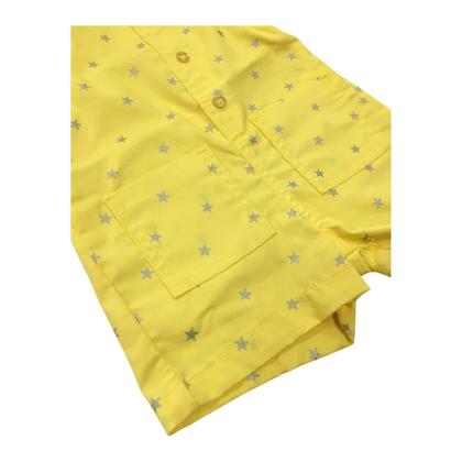 Imagem de Jardineira Estrelada Fem. Com Alça e Bolsos