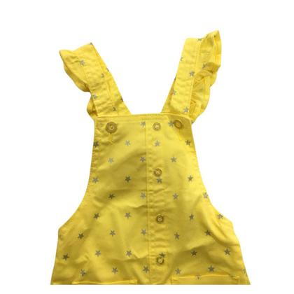 Imagem de Jardineira Estrelada Fem. Com Alça e Bolsos