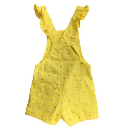 Imagem de Jardineira Estrelada Fem. Com Alça e Bolsos