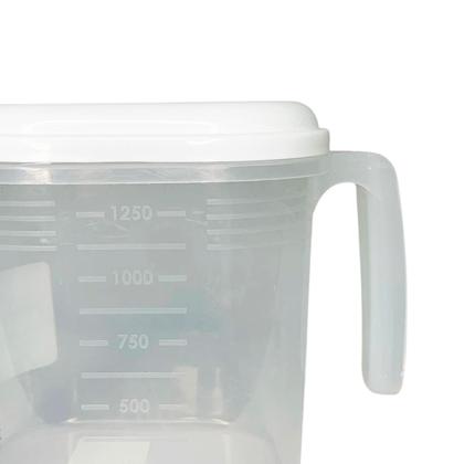 Imagem de Jarra 1,4 Litros Média Com Flip Top Graduada Plástico