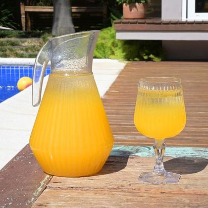 Imagem de Jarra Axe Canelada Com Alça 2L Jarra Plástica Água E Suco UZ