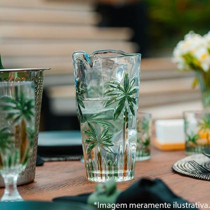Imagem de Jarra de Cristal Palm Tree Handpaint 1,2L 28150 - Wolff